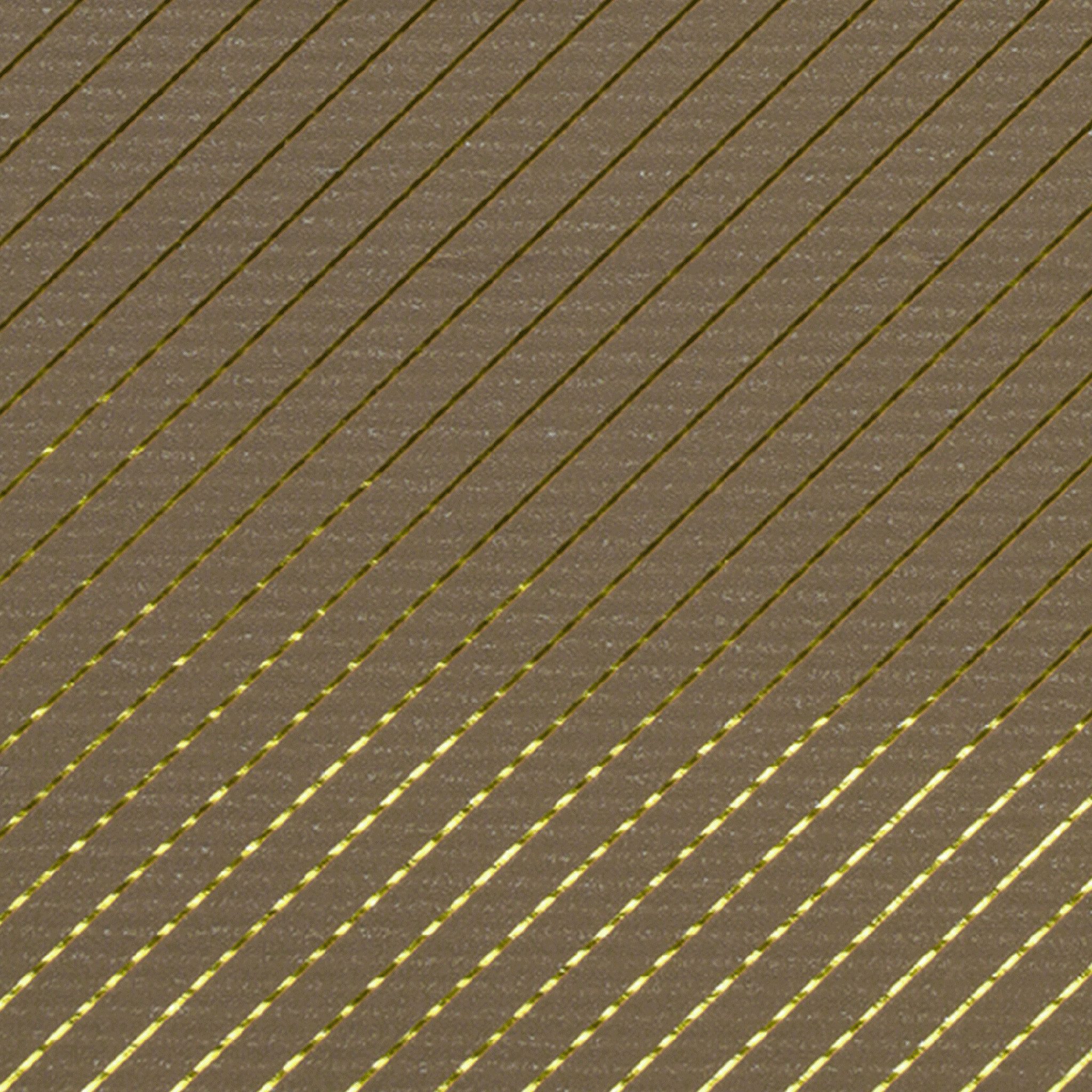 Star Упаковочная бумага, Упаковочная бумага Streifen Muster 70cm x 2m Rolle taupe / gold