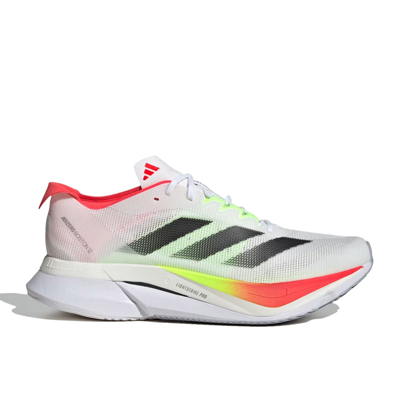 adidas Performance adidas Boston 12 Herren Cloud White Core Black Lucid Red Laufschuh