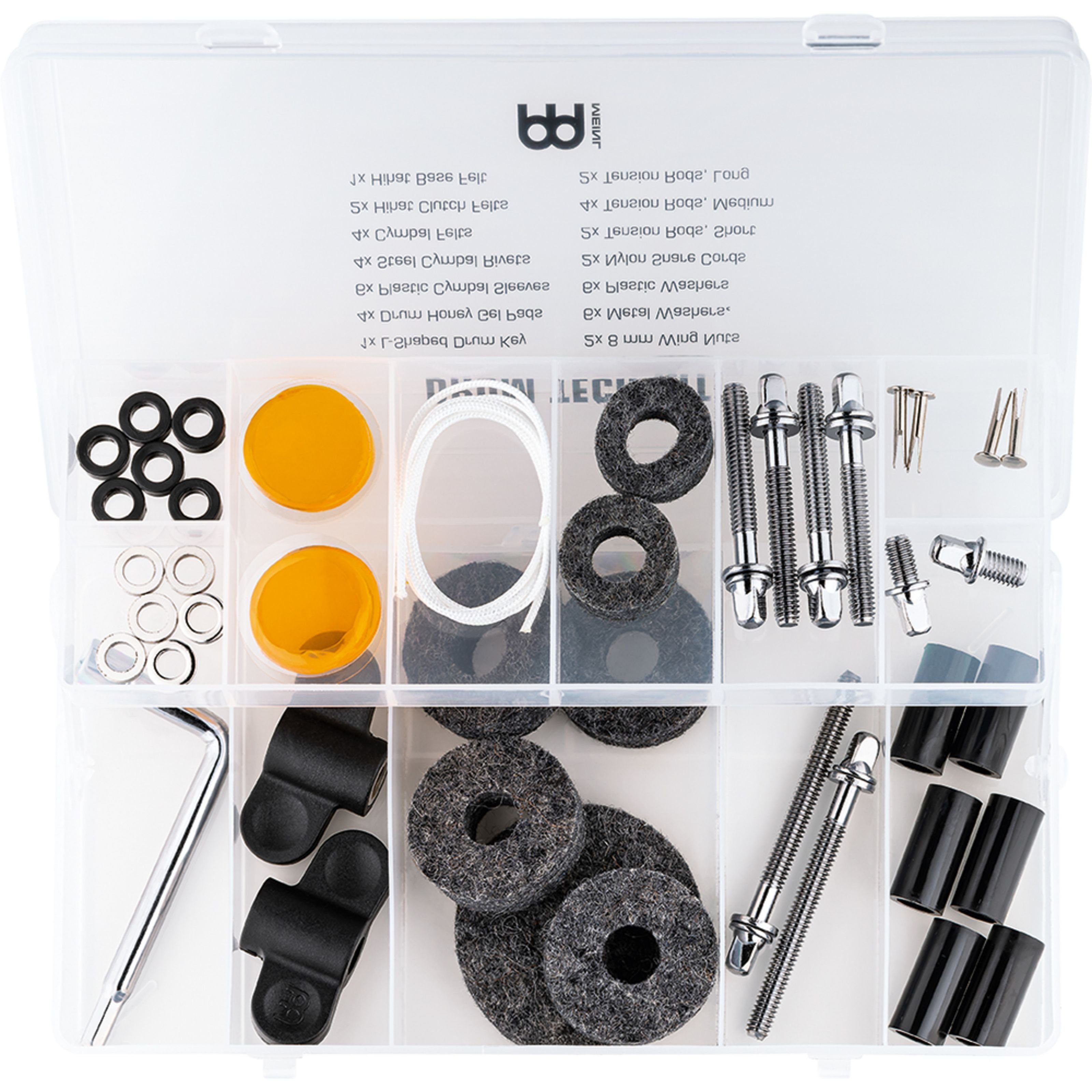 Meinl Percussion Musikinstrumentenständer, (Zubehör für Drums, Sonstiges Zubehör), MDTK Drum Tech Kit - Zubehör für Drums