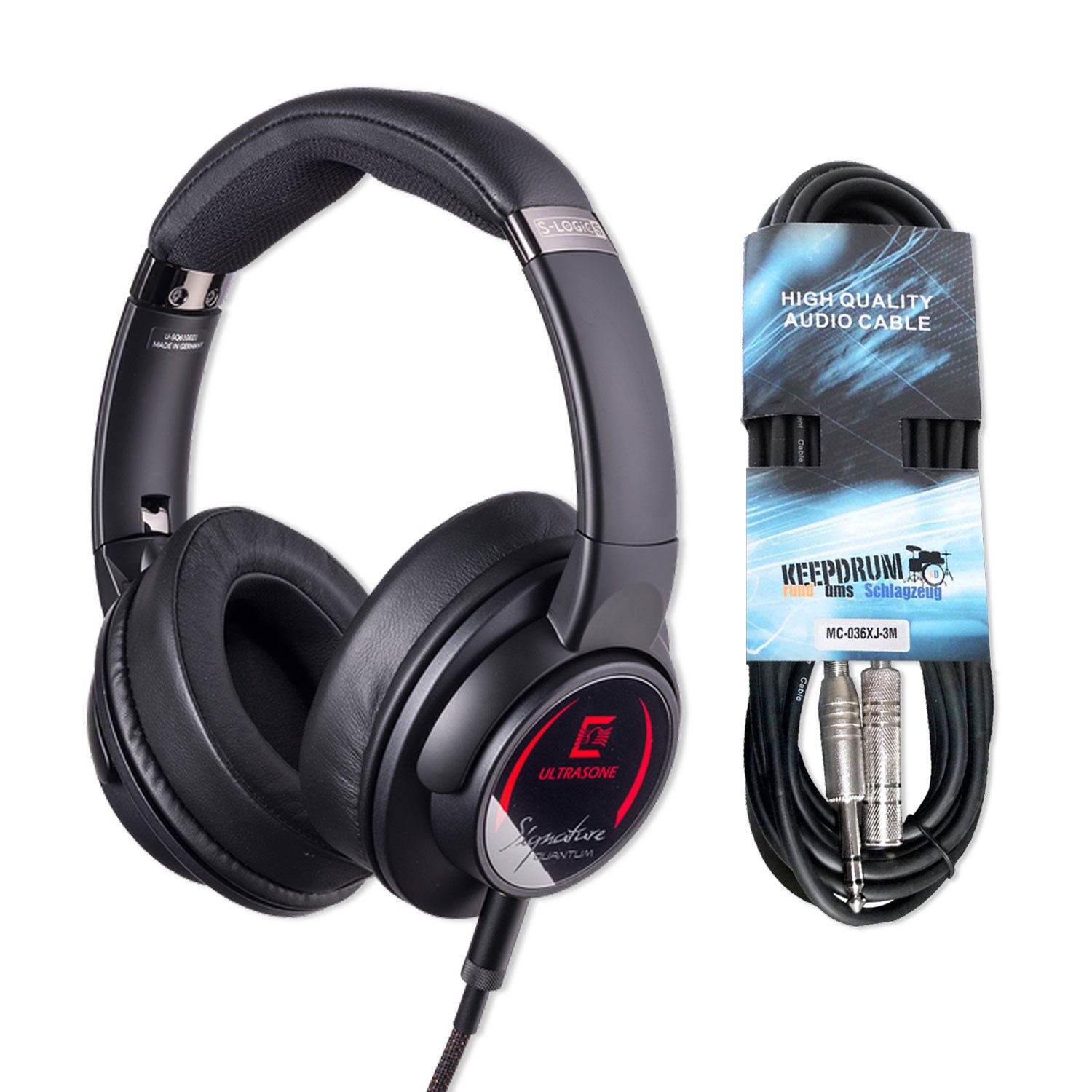 Ultrasone Ultrasone Kopfhörer Signature Quantum mit Kabel Kopfhörer (Kopfhörer, Vorteils-Set mit Kabel)