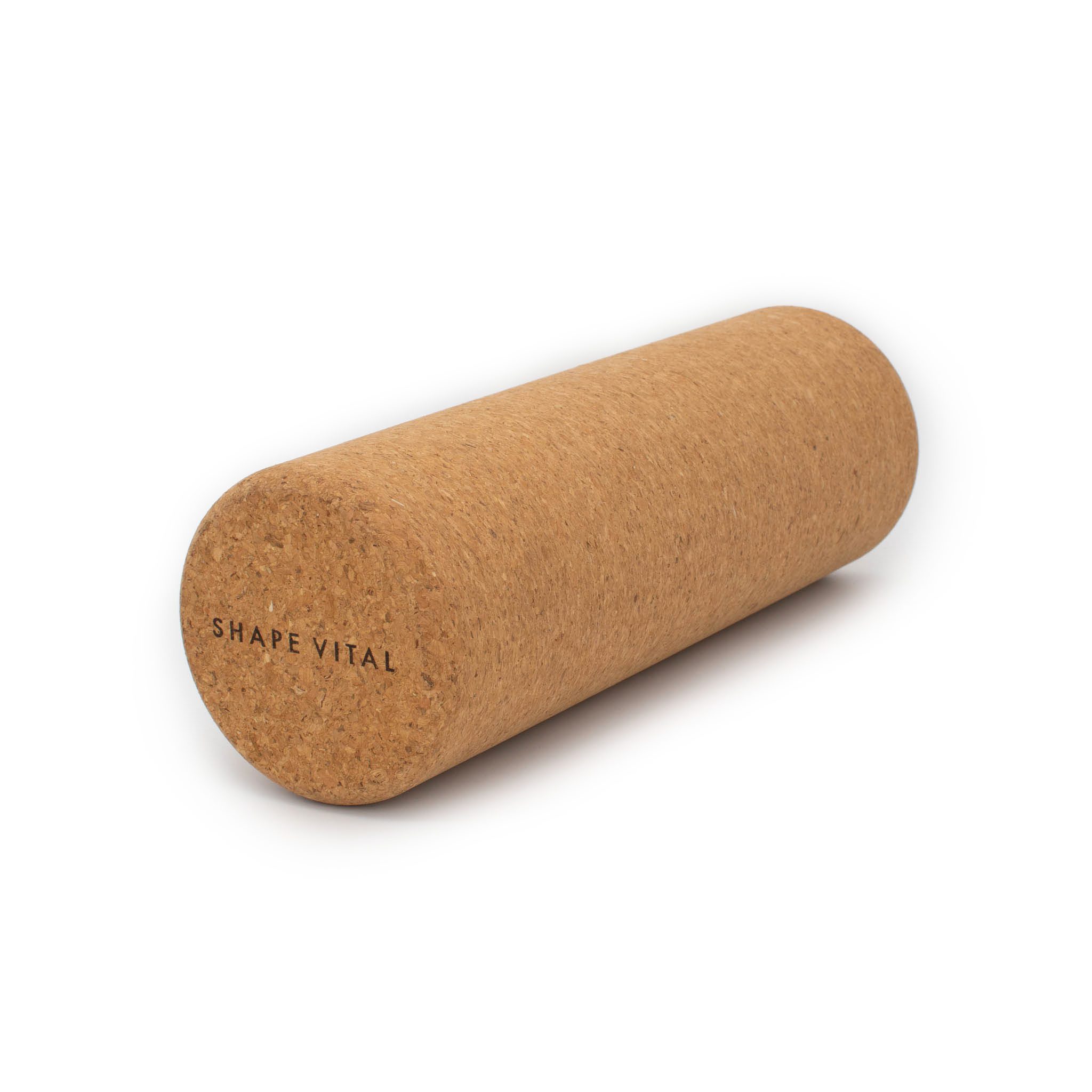 shapevital.de Faszienrolle SHAPEVITAL Nachhaltige Kork Faszienrolle, 100% natürliche Korkrinde, Ideal zur Selbstmassage, mittlere Härte