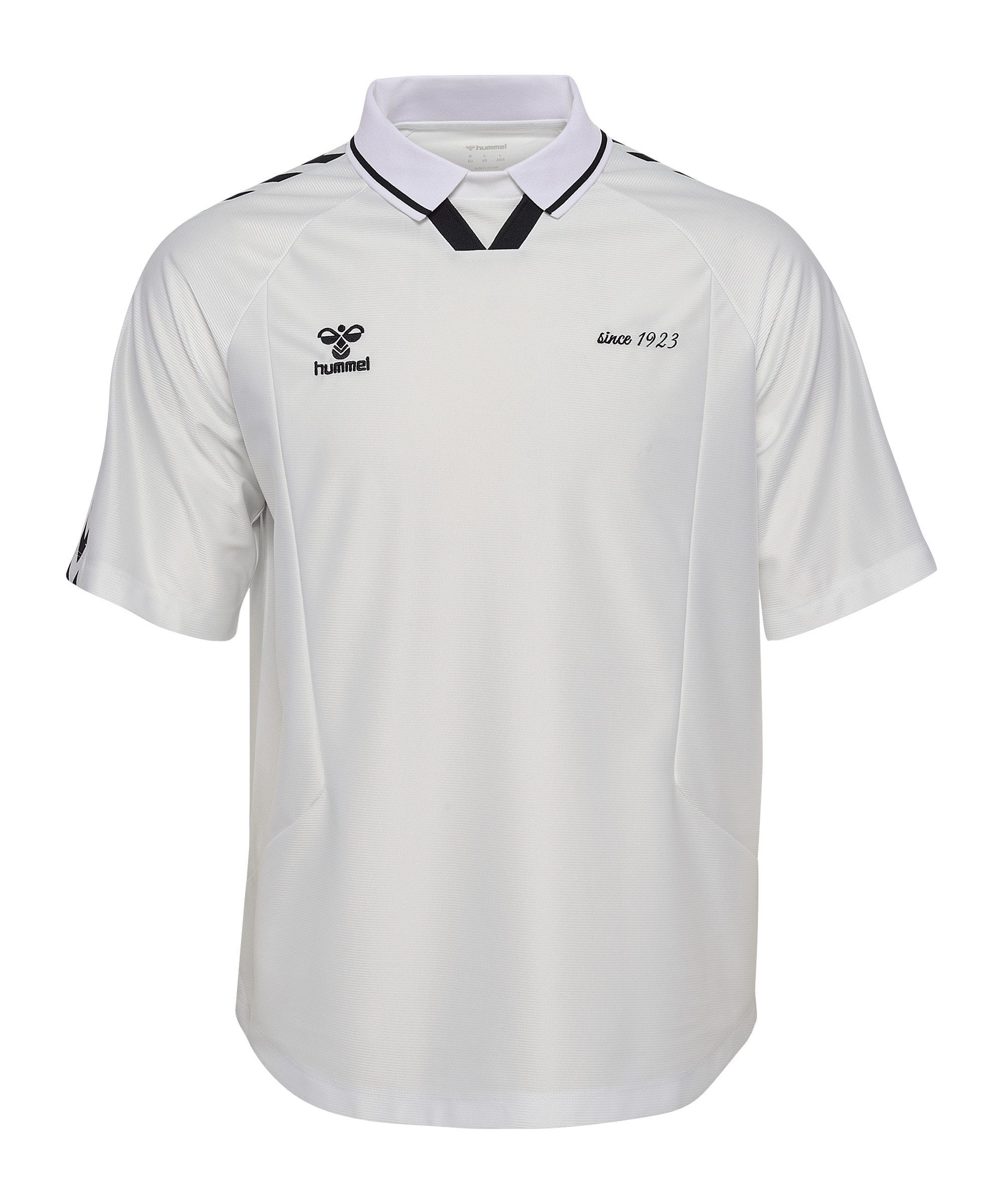 hummel T-Shirt hummel Root Soccer Trikot Weiß Polyester
