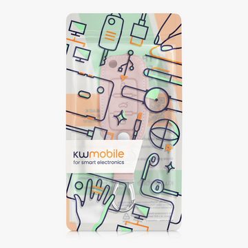 kwmobile Schlüsseltasche Autoschlüssel Kunstleder Hülle für VW Skoda Seat (1-tlg), Schlüsselhülle Schlüssel Case Cover