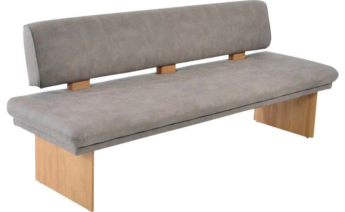 K+W Komfort & Wohnen Essbank Longbeach Polsterbank (1-St), Spitzkissenoptik im Sitz, wahlweise in der Breite 204cm oder 224cm