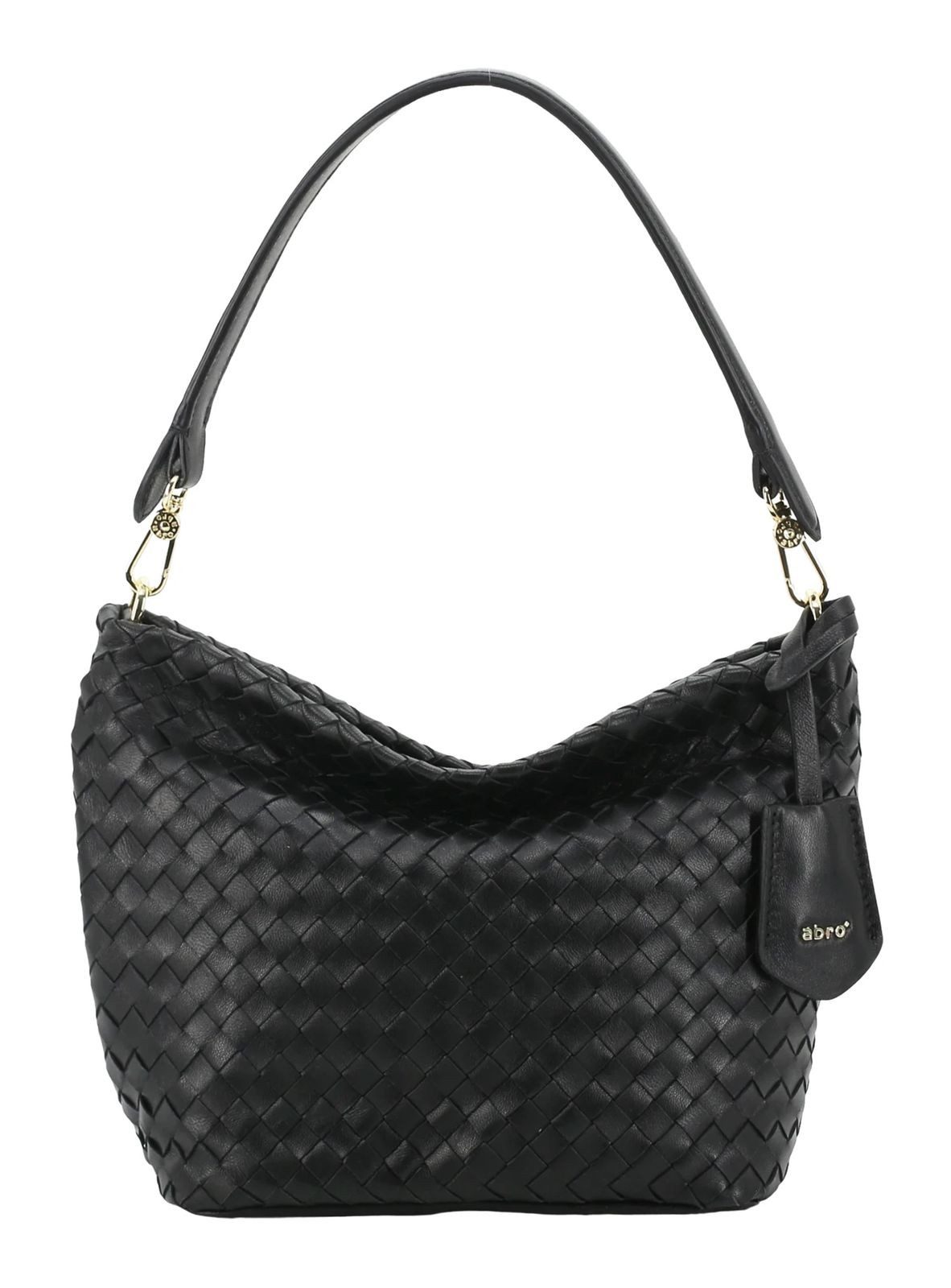 Abro Schultertasche Ebony Shoulder Bag, aus echtem Leder