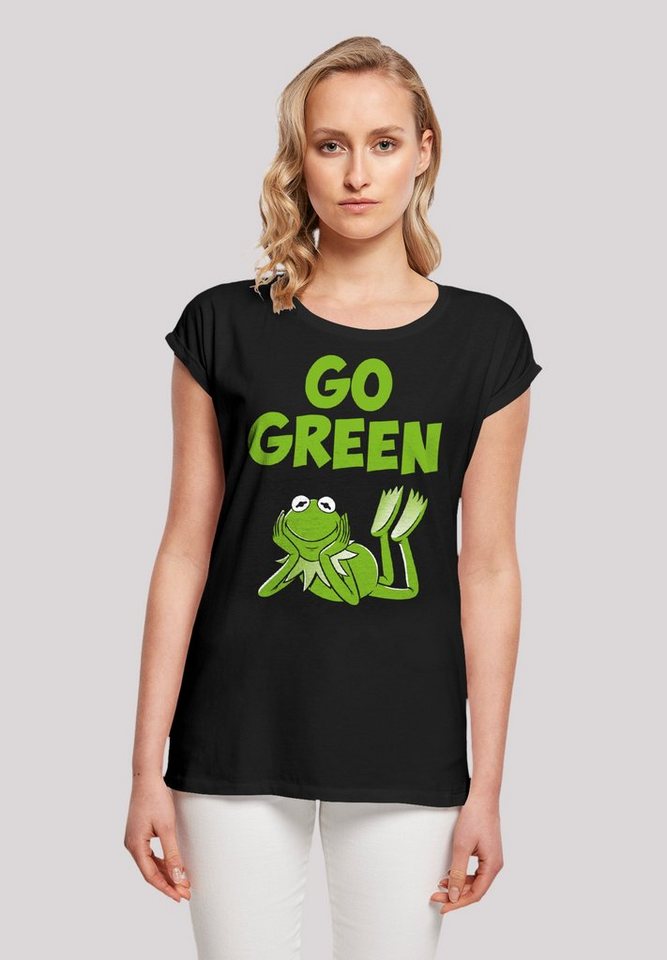 F4NT4STIC T-Shirt Disney Muppets Go Green Premium Qualität, Offiziell  lizenziertes Disney T-Shirt