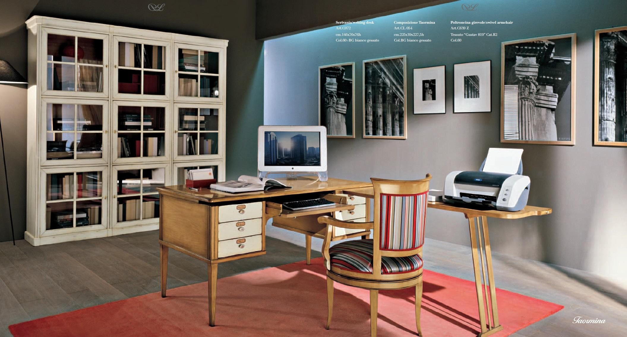 Büromöbel-Set Büro Set Holztisch Stuhl Schreibtisch Regal Schränke 2tlg.