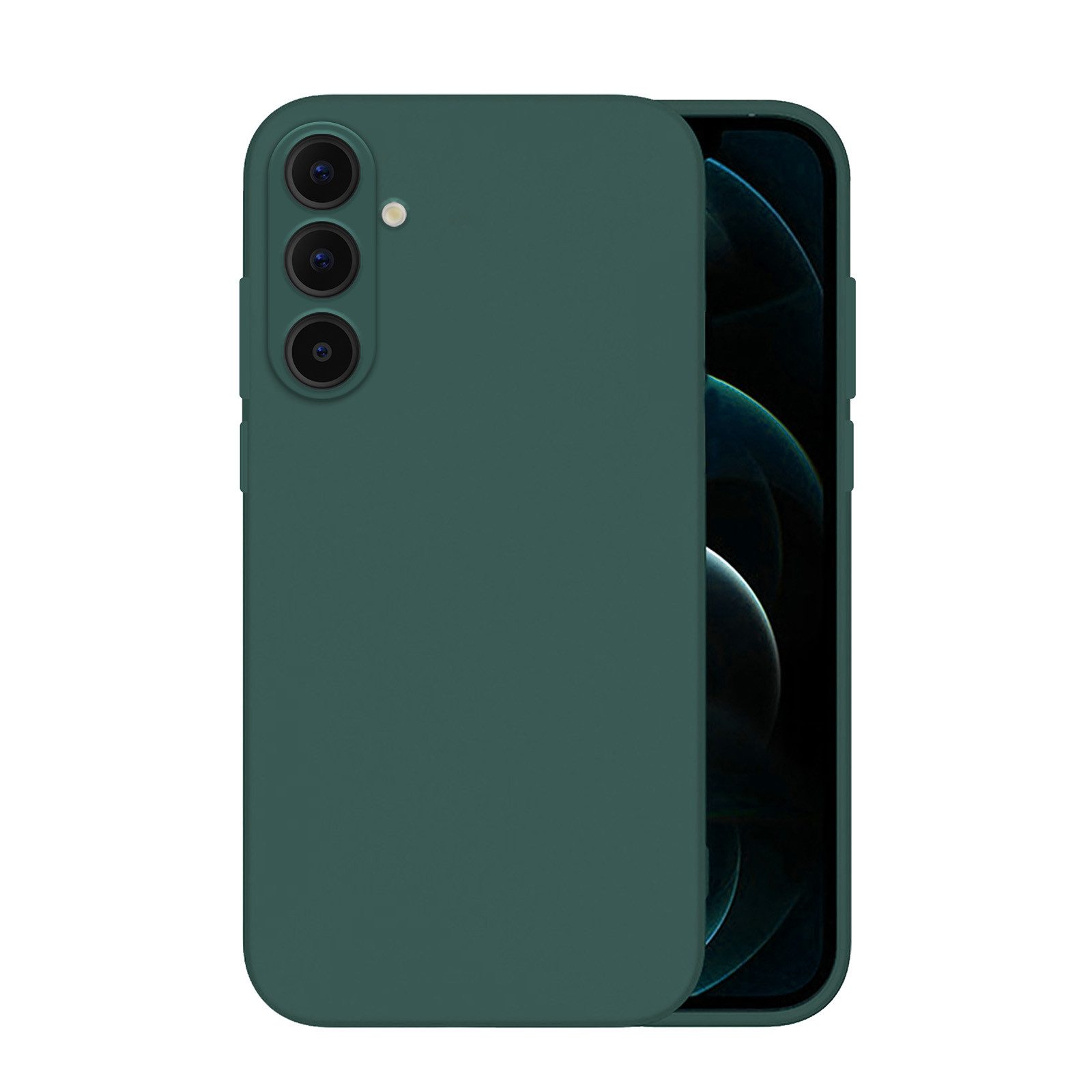 Tec-Expert Handyhülle SoftGrip Cover Hülle für Samsung Galaxy A55 5G, Handy Case Bumper integrierter Kameraschutz flexibel