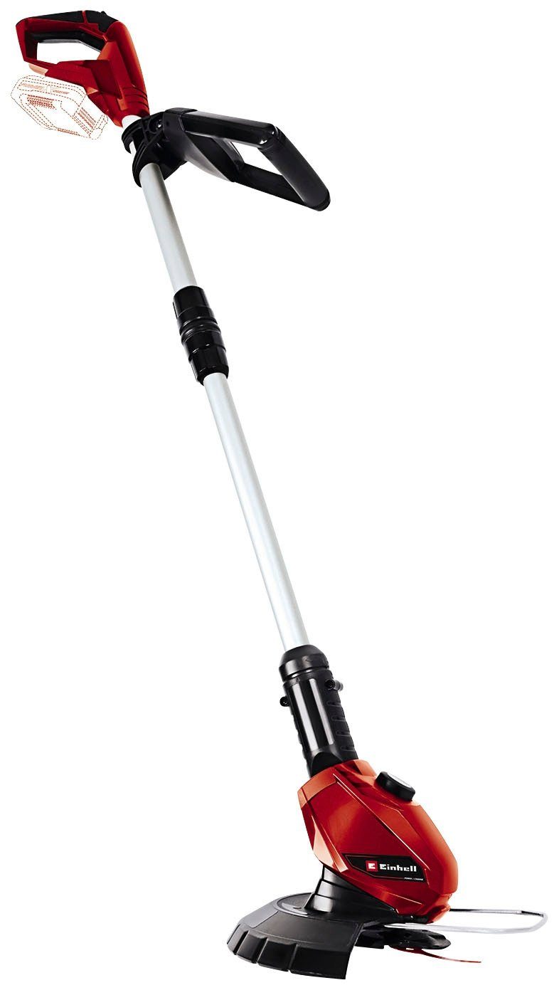 Einhell Akku-Rasentrimmer Power X-Change GE-CT 18 Li-Solo+Ersatzmesser, 24 cm Arbeitsbreite Messer, (21 St), ohne Akku, ohne Ladegerät – Bild 3 von 5