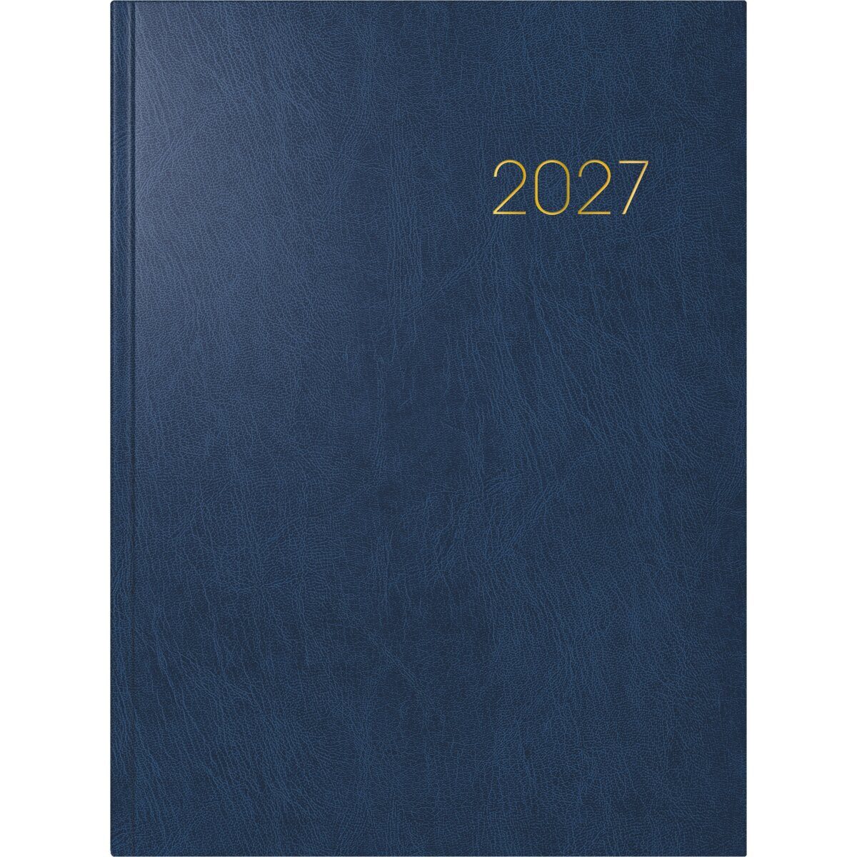 BRUNNEN Buchkalender Buchkalender 797 16,8x24cm 1 Woche/2 Seiten Miradur-Einband blau 2027