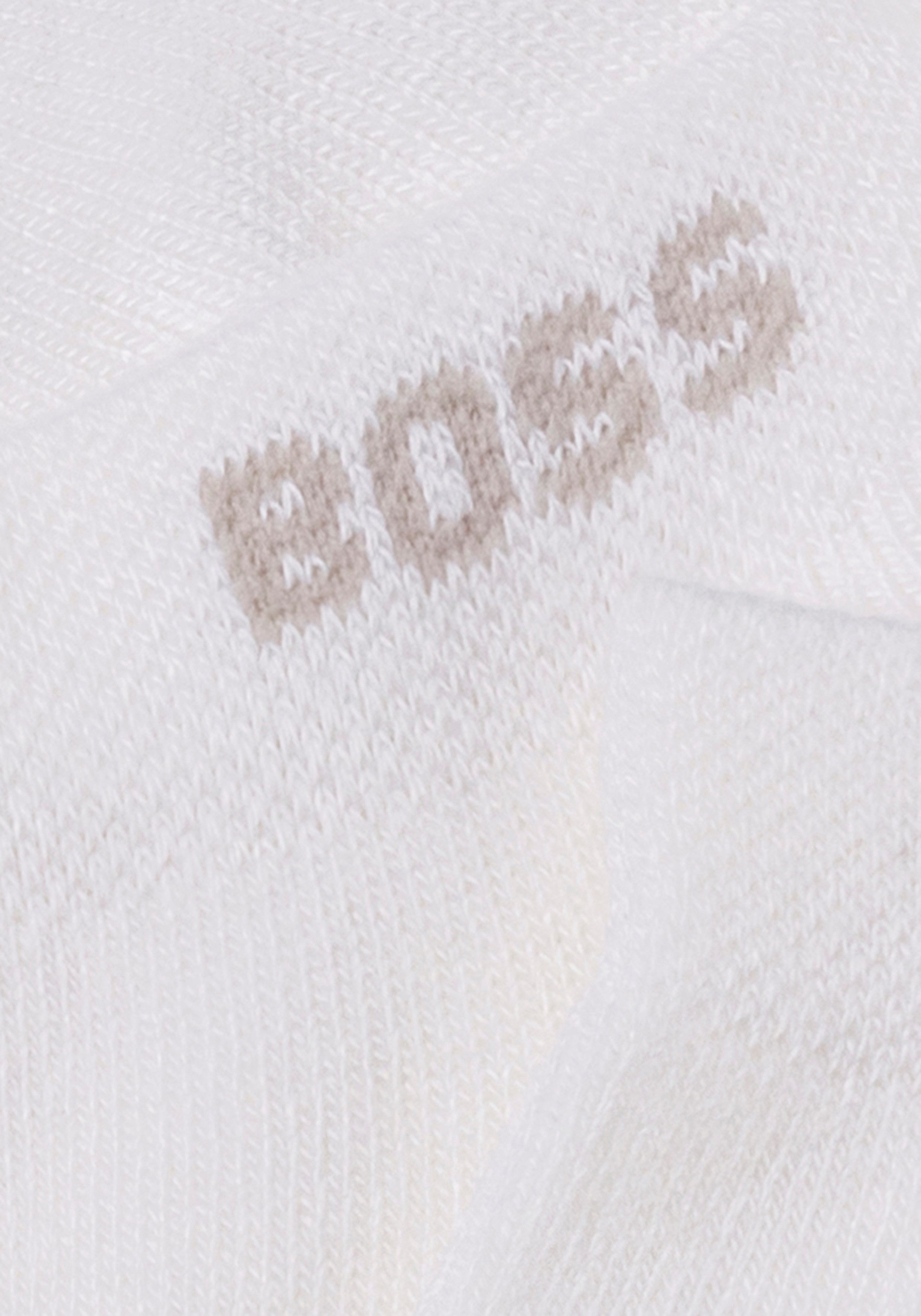 BOSS Socken 2P AS Logo Bamboo (Packung, 2-Paar) mit doppelten Logoschriftzu günstig online kaufen
