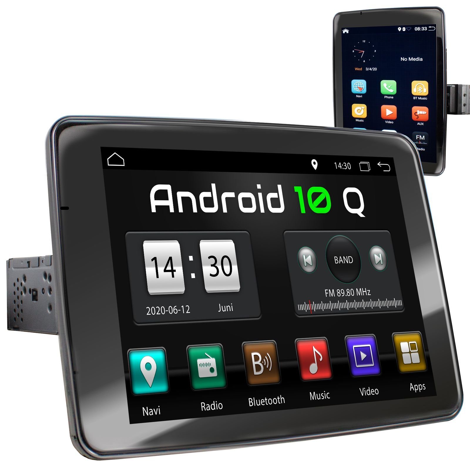 XOMAX Autoradio (XOMAX XM-VA910R: 1DIN Autoradio mit Android 10 Navi 9 Zoll  IPS Touchscreen Monitor, Bluetooth, SD und USB) online kaufen | OTTO