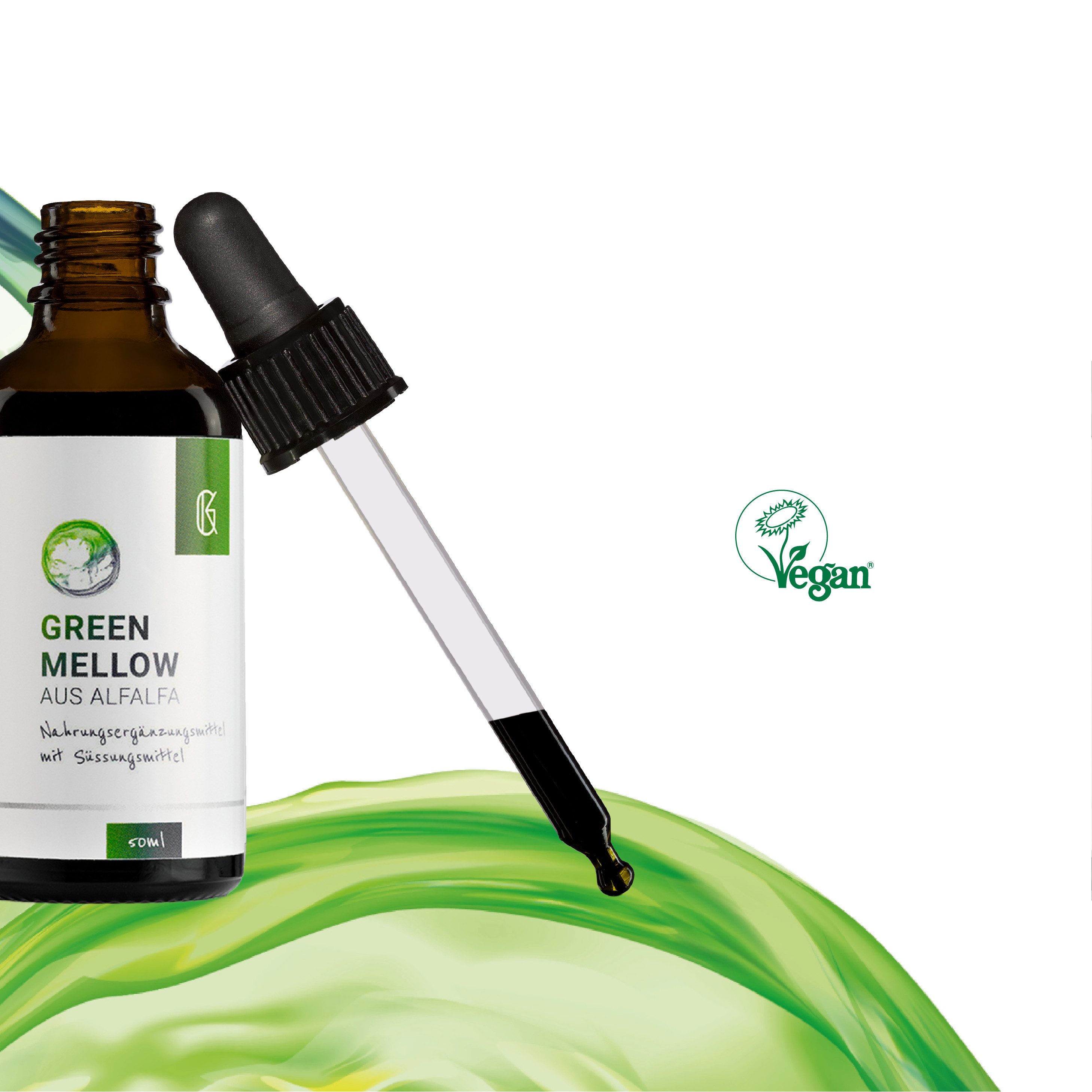 Kraftgras Green Mellow Tropfen, 1 St., 50 ml