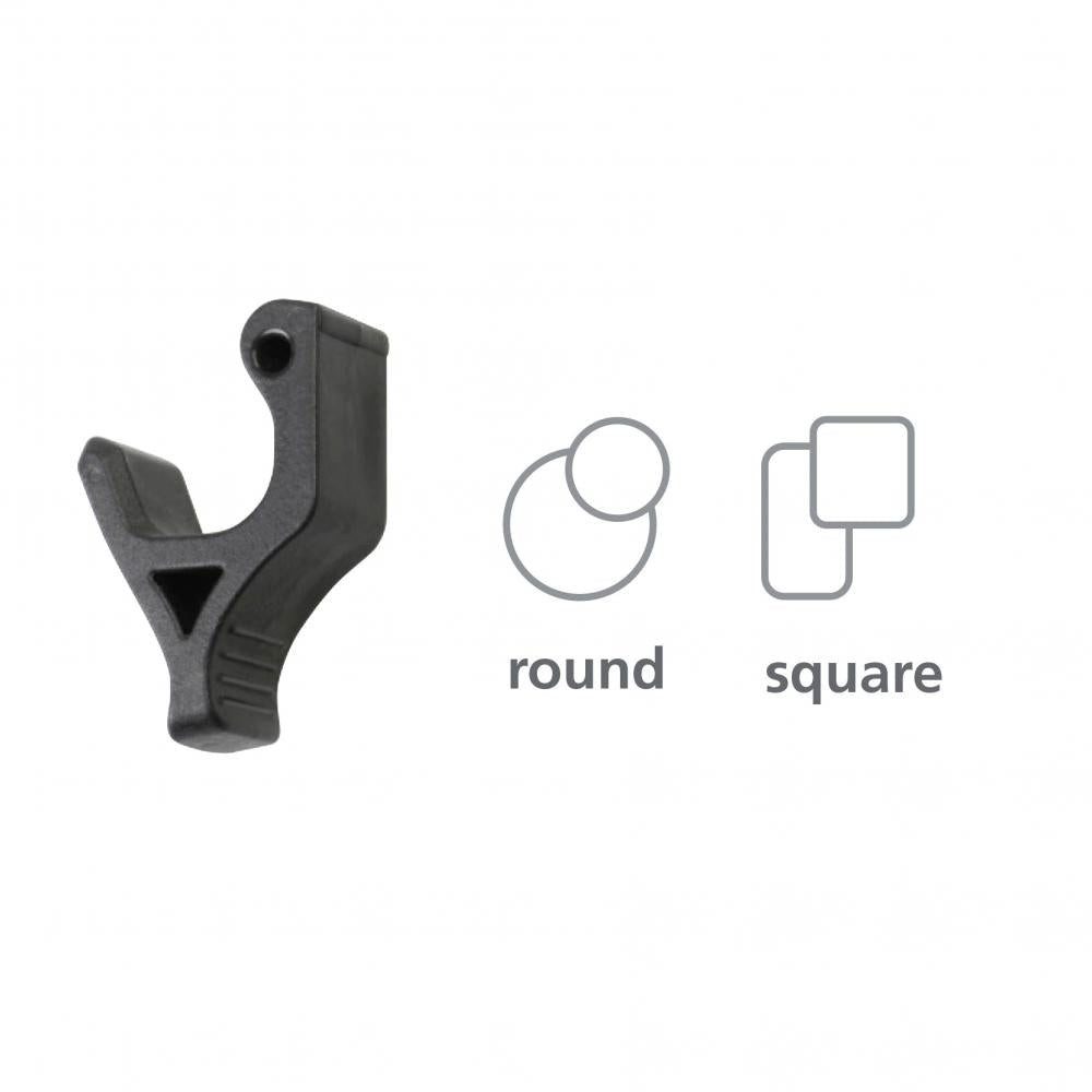 KlickFix Fahrradkorb KLICKfix Riegel Oversize Ø 1520 mm für UniKlip 2/KorbKlip 2  Paarwei