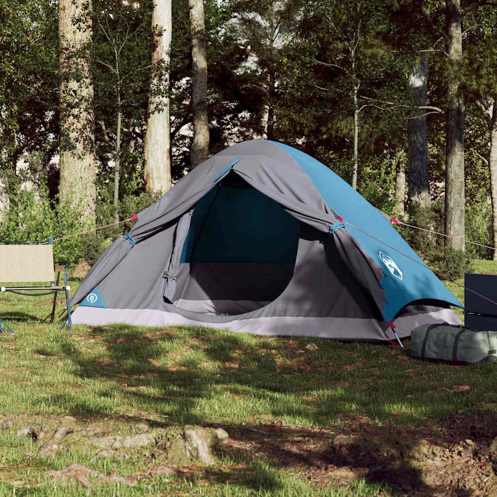 furnicato Faltzelt Campingzelt Kuppelzelt 225x135x108 cm Blau, (1 tlg)