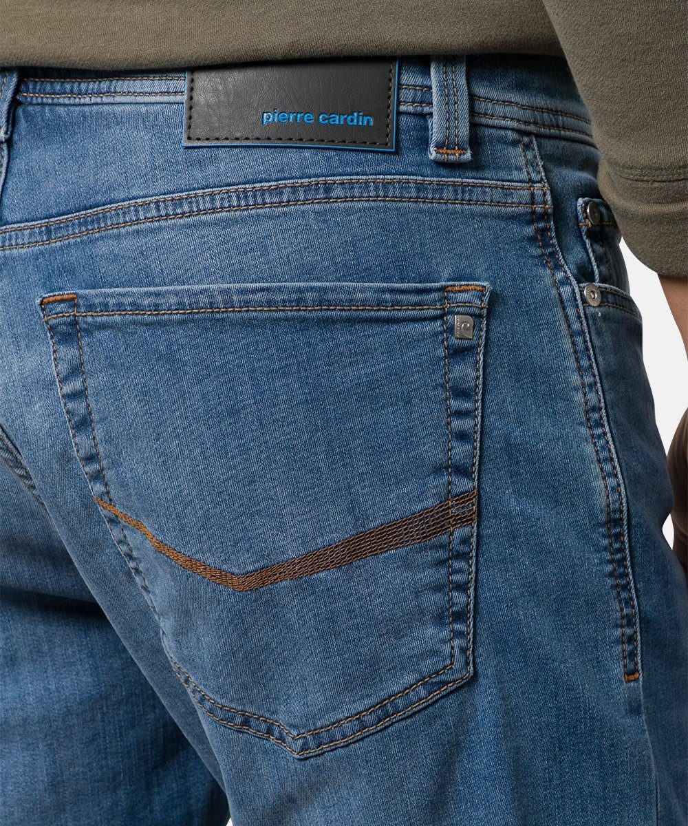 Pierre Denim Jeans Cardin Lyon Futureflex Shorts Jeansbermudas Summer Blue 5-Pocket Vintage