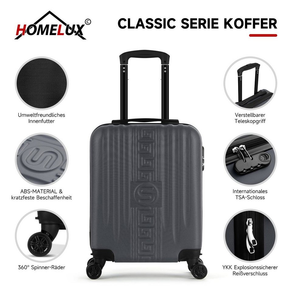 Koffer rollen abnehmbar Clearance