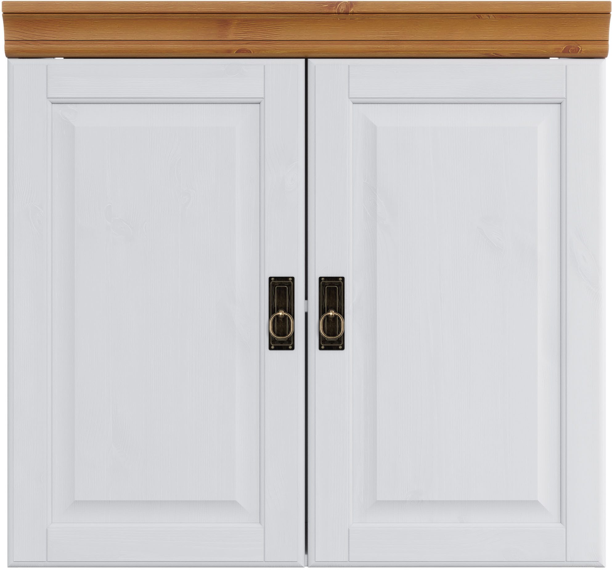 Home affaire Hängeschrank Rügen Breite 80 cm, Kiefer massiv, 2 Türen, 1 Einlegeboden