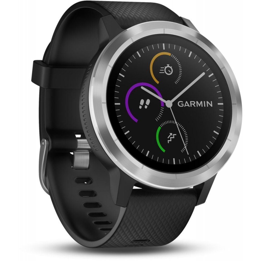 Garmin vivoactive 3 - Smartwatch - schwarz/edelstahl Smartwatch