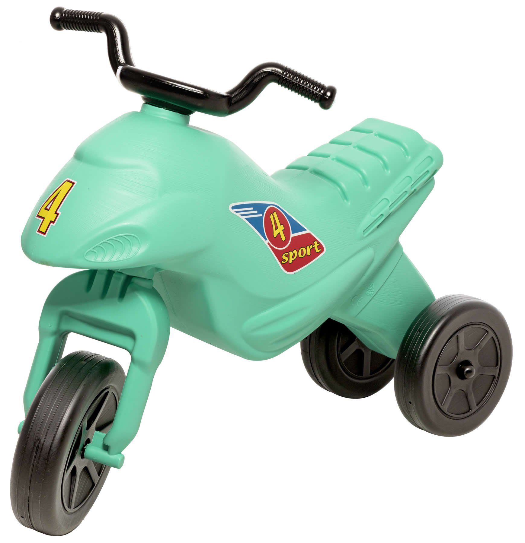 Dohany Rutschmotorrad Rutscher Fahrzeug 4 Mini Laufrad Lauflernrad mint, Belastbarkeit 25 kg