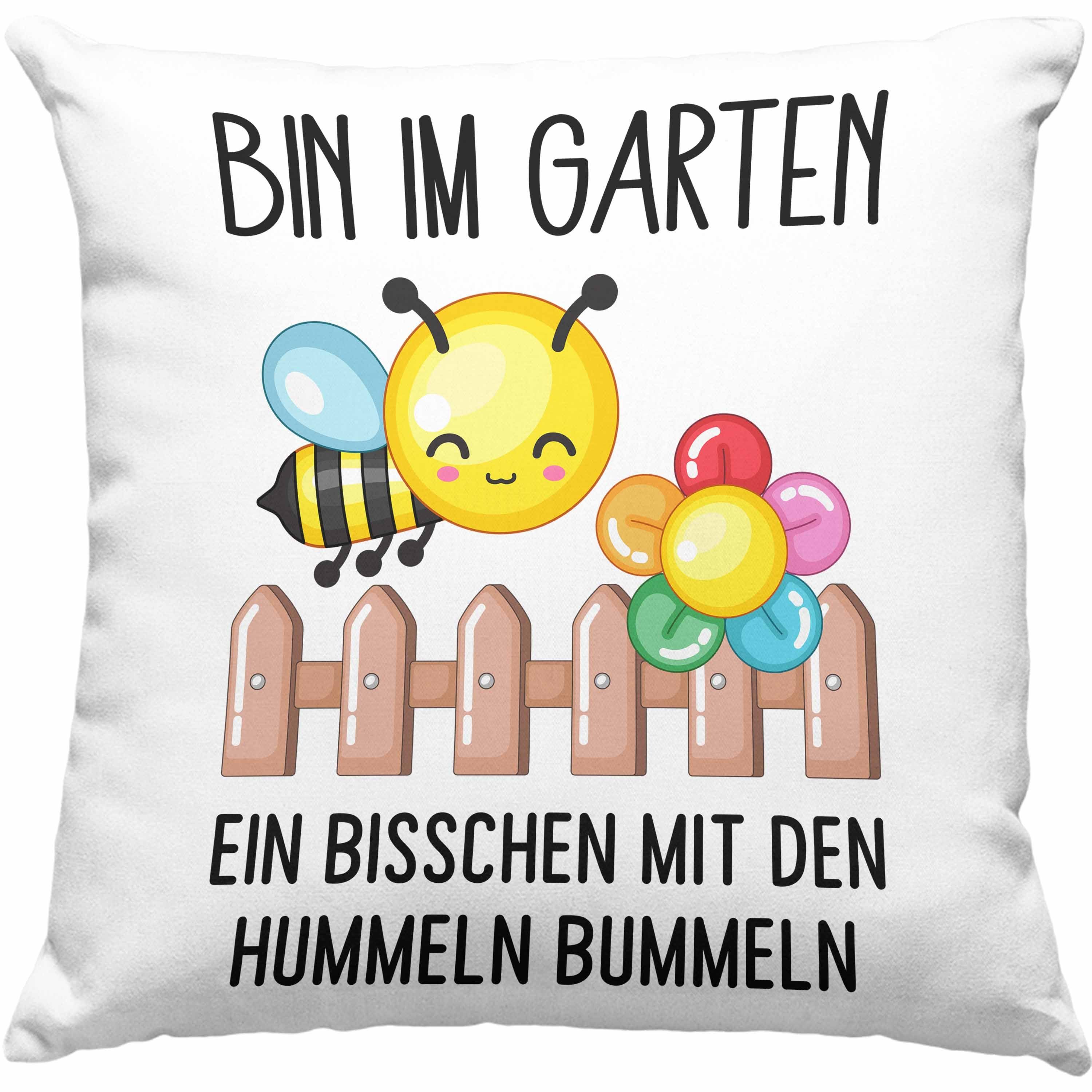 Trendation Dekokissen Trendation Bin Im Garten Mit Den Hummeln