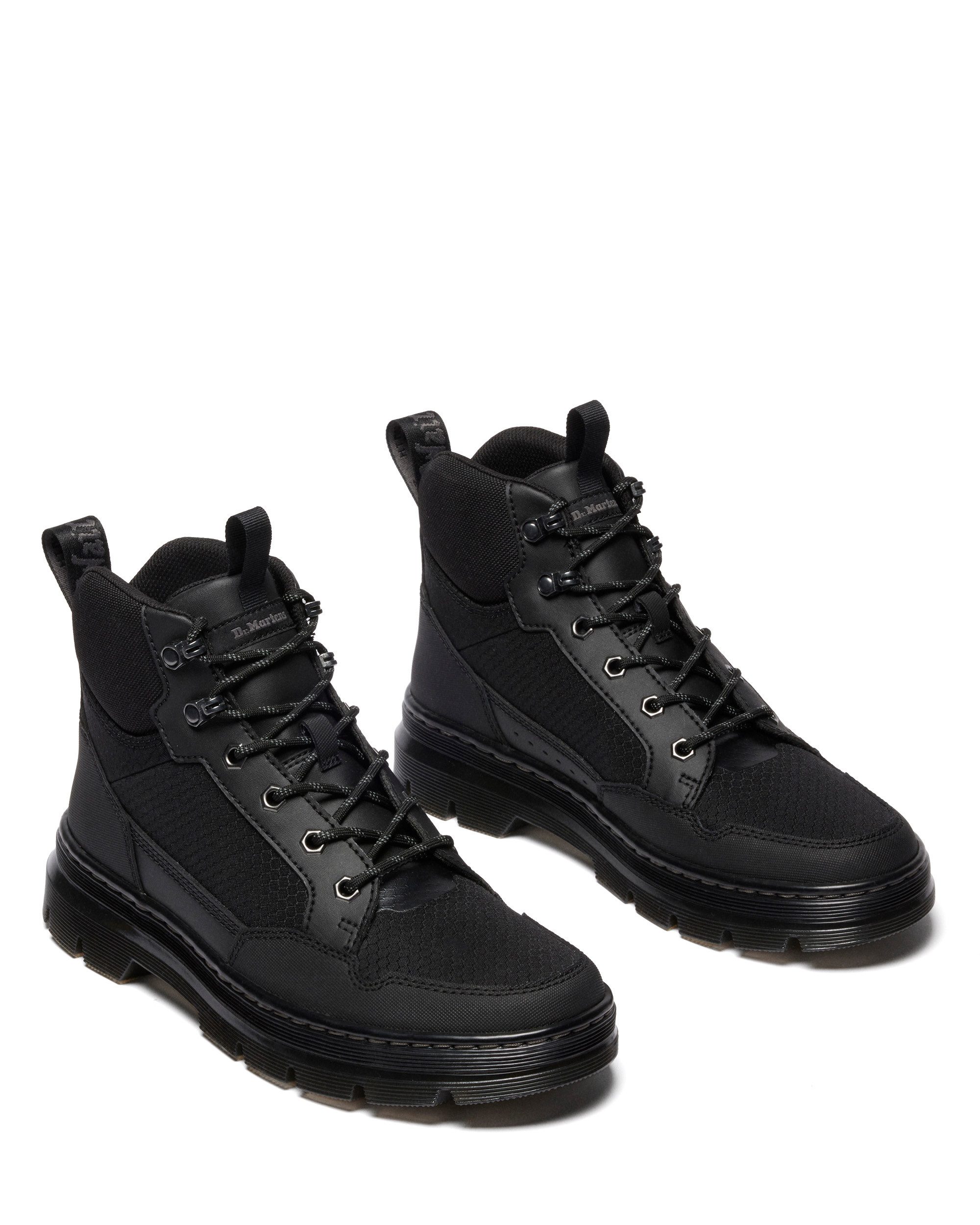 DR. MARTENS Rakim Schnürboots Schnürboots mit gepolstertem Schaftrand und Anziehlasche