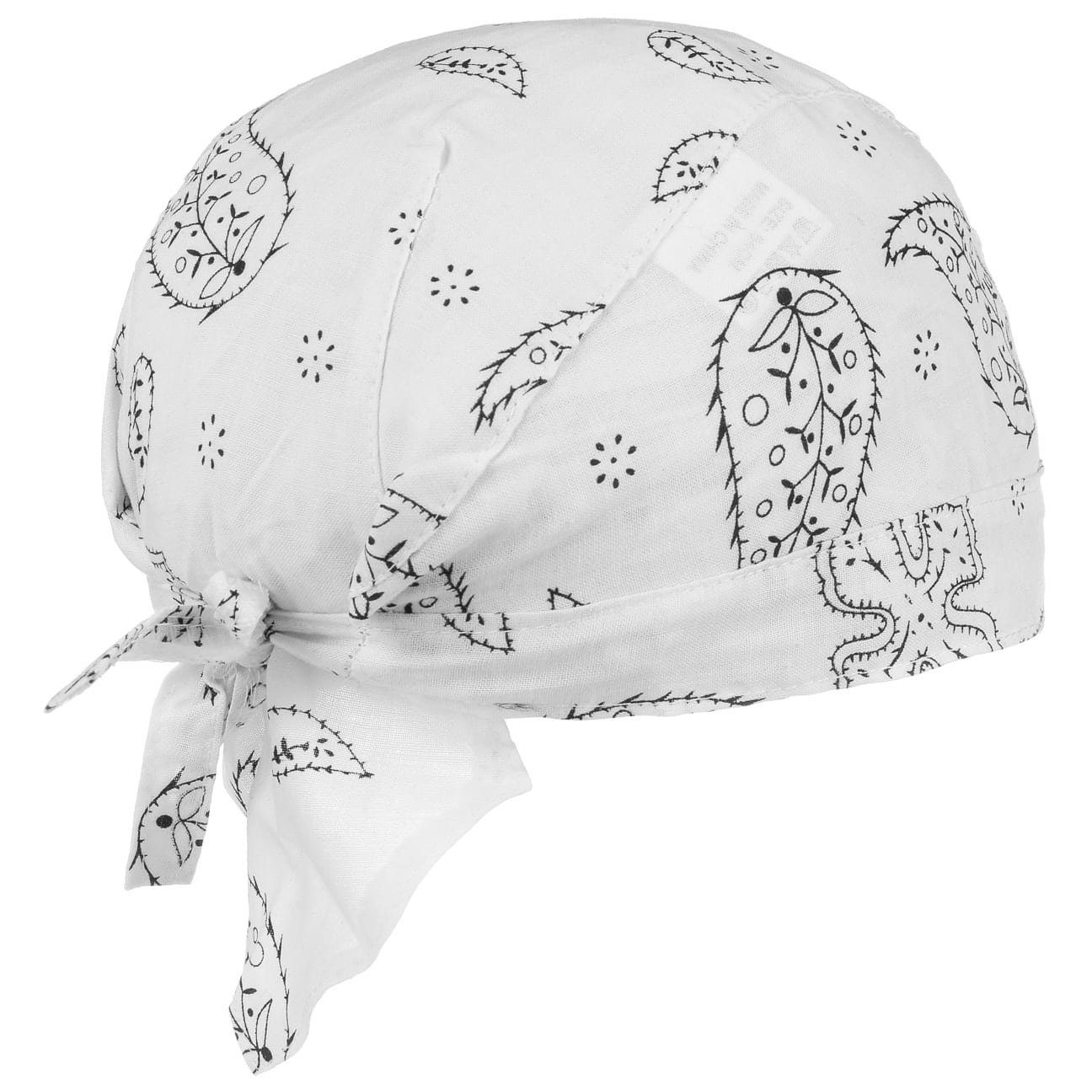 Lipodo Bandana, (1-St), Bandana weiß