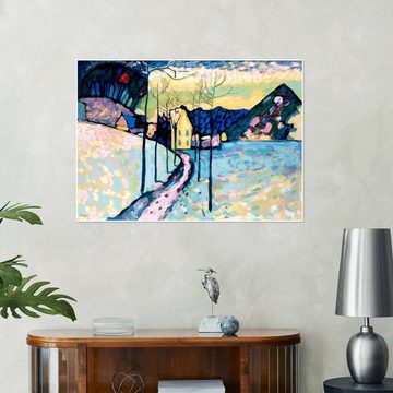 Posterlounge Poster Wassily Kandinsky, Winterlandschaft, Malerei
