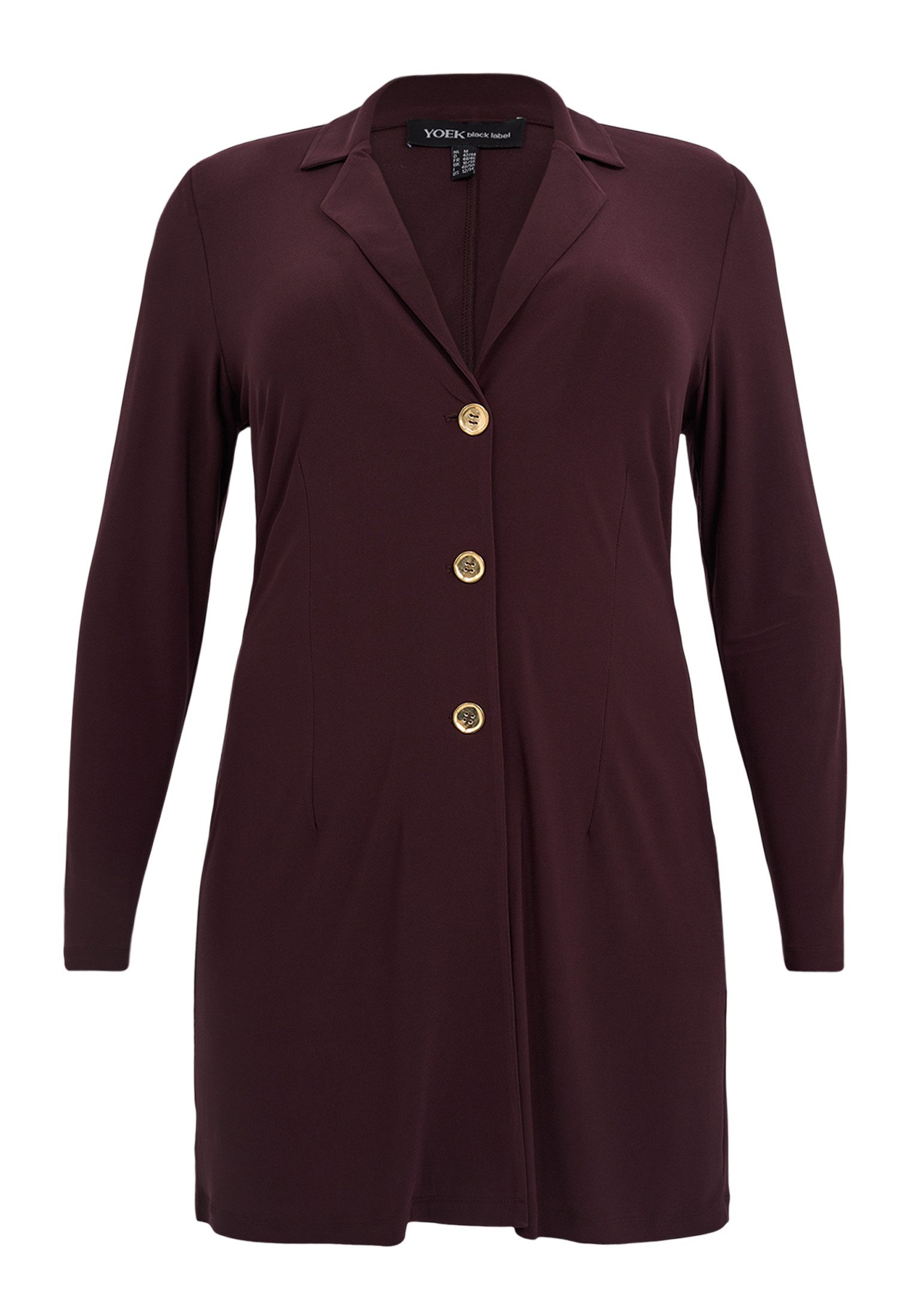 YOEK Jackenblazer Damen Blazer mit Langarm