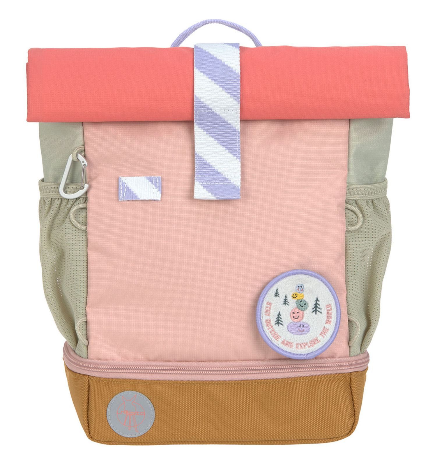 LÄSSIG Rucksack Mini Rolltop Backpack (Set, 2-tlg)