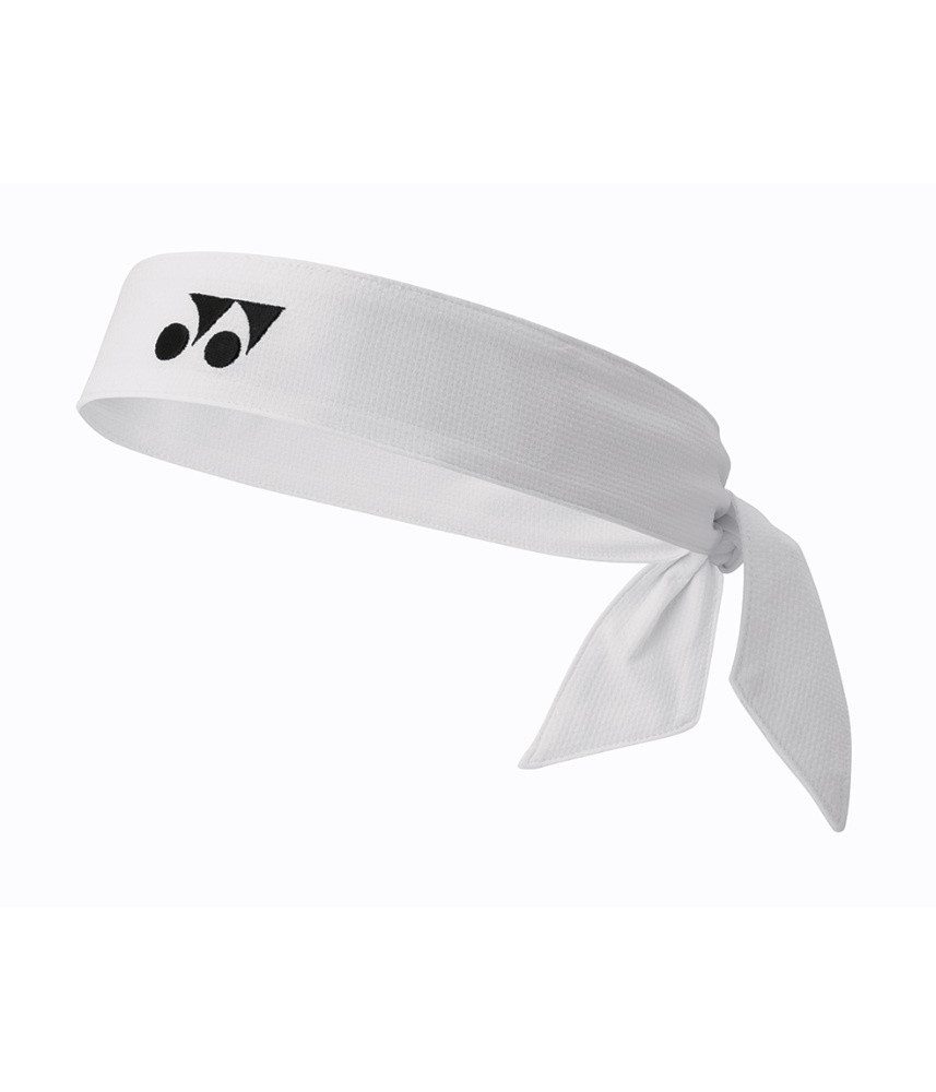 Yonex Stirnband Head Tie Logo weiss - 1 Stück