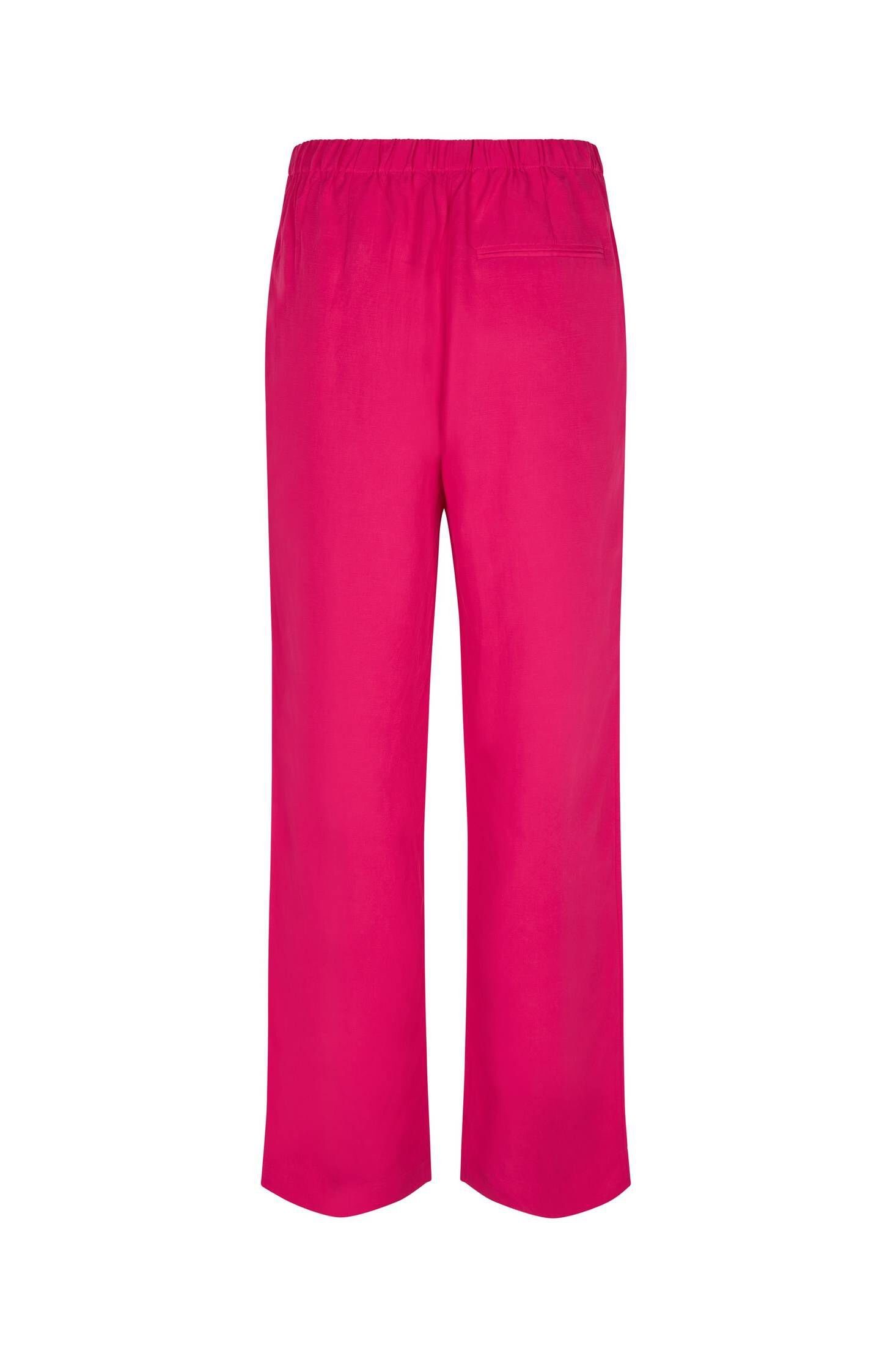 HOYS Samsoe Damen & (1-tlg) pink Samsoe Leinen (71) Stoffhose mit Hose