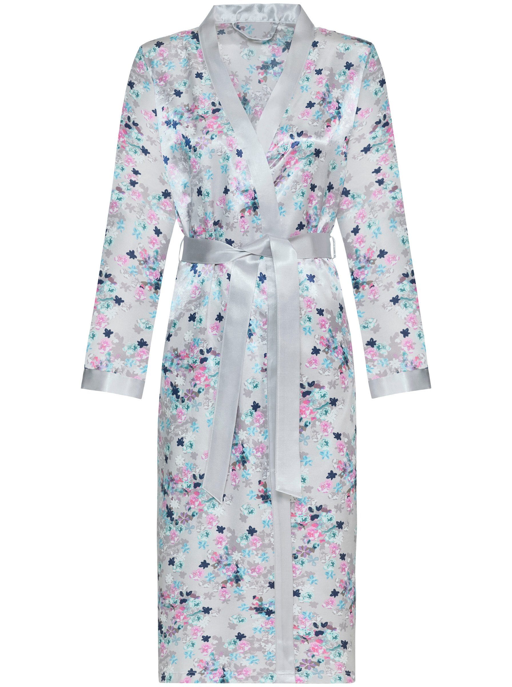 Witt Morgenmantel Morgenmantel Langarm, Polyester, Satin