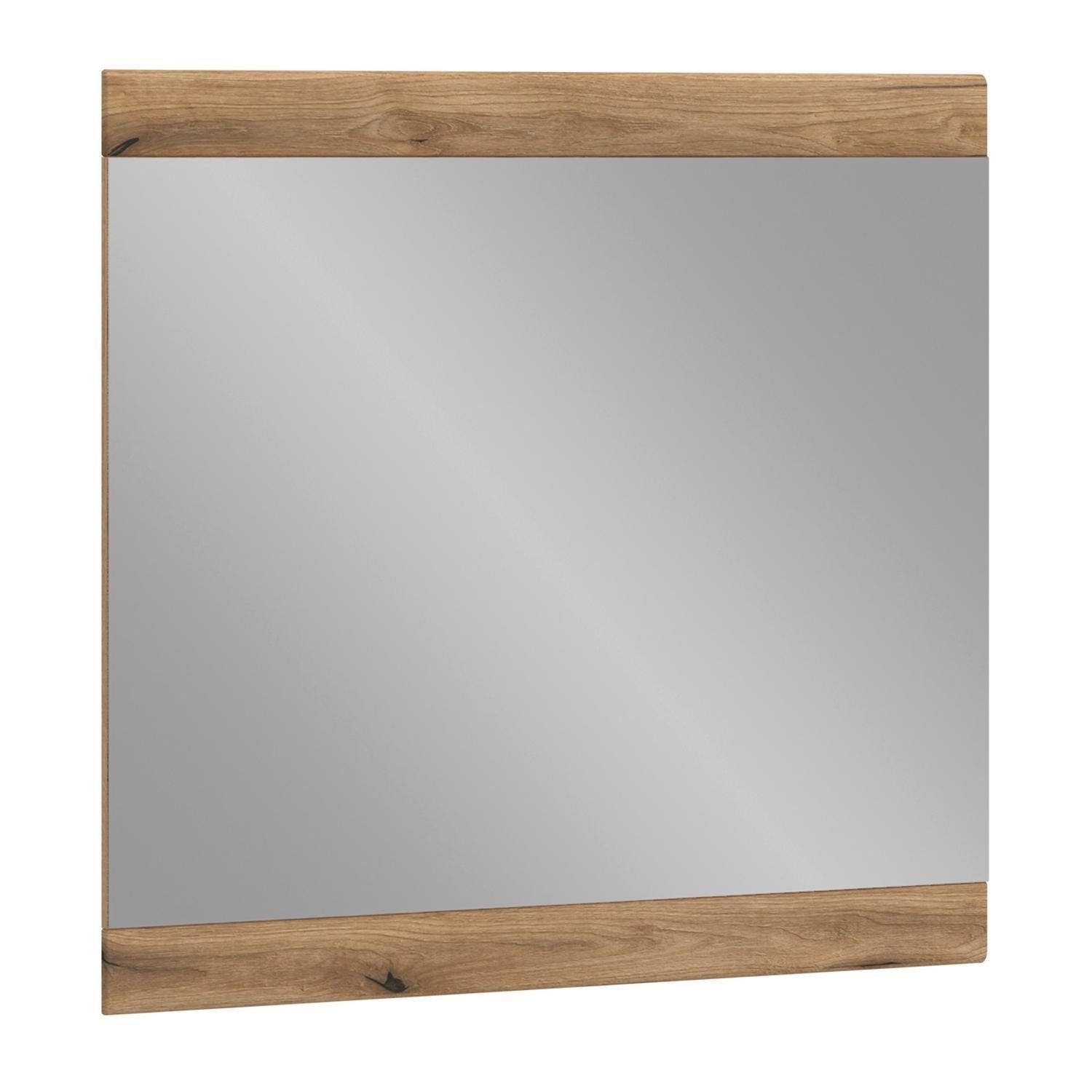 Meble Wójcik Garderobenspiegel DELAMAR, Coast Evoke Eiche Dekor, MDF, Spiegelglas, B 88 x H 87 x T 2 cm