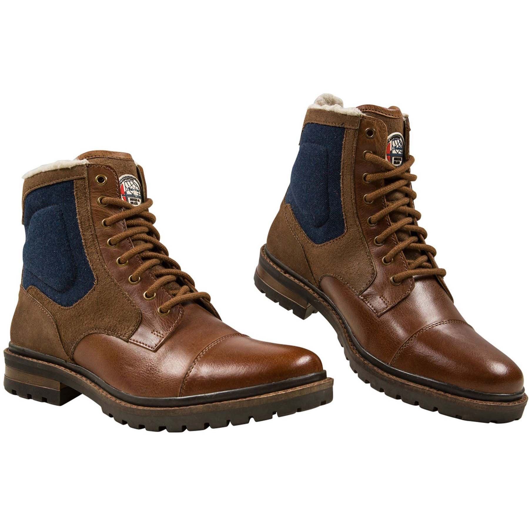 Nebulus BILL, P1010 - Herren, hellbraun_blau, 44 Winterstiefel