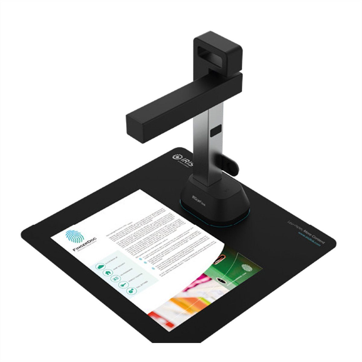 Iris by Canon IRISCan Desk 6 A4 Dokumentenscanner Scanner, (Mobiler Desktop-Kamerascanner, 462005)