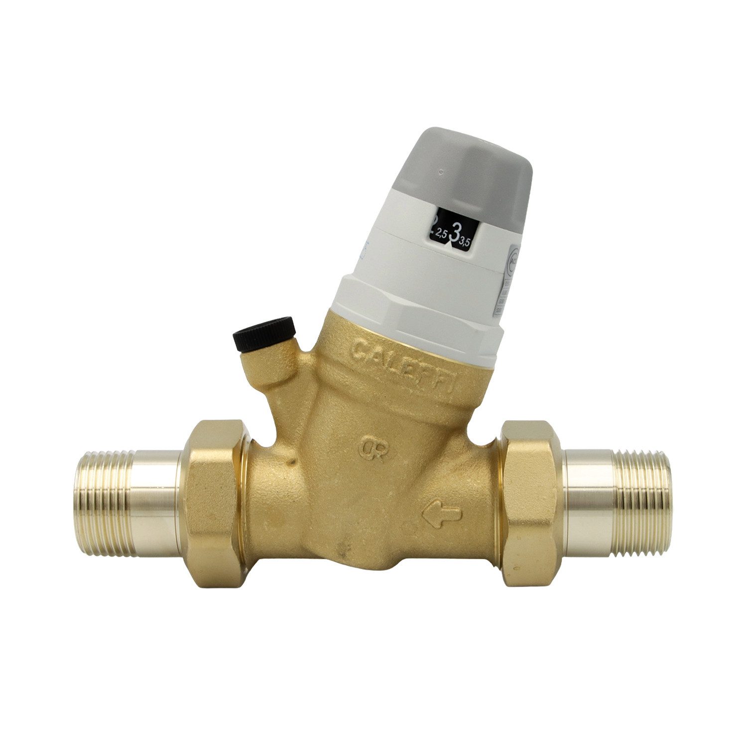 Caleffi Wasser-Druckminderer Druckminderer DN25 1 Zoll mit entnehmbarer Monoblock-Kartusche