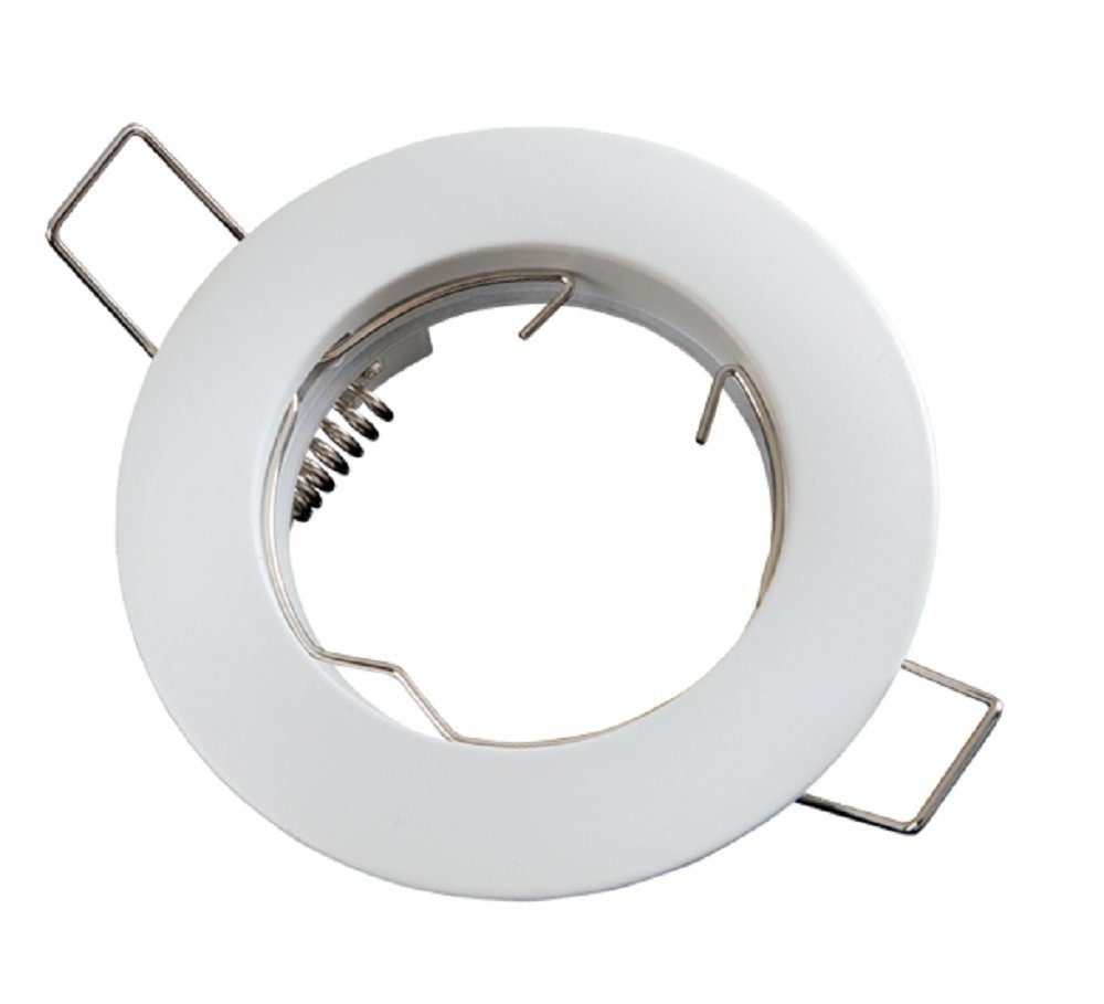 LED-Line LED Einbaustrahler Ø65mm Einbaustrahler Aluminium Bohrloch GU10 Einbaurahmen