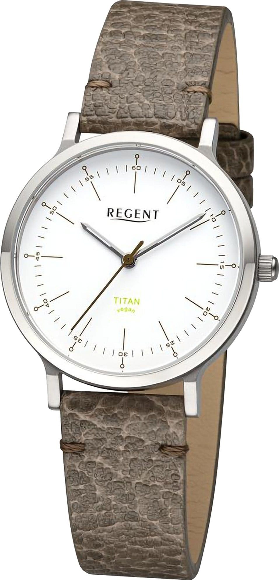 Quarzuhr Regent Damen Armbanduhr Analog