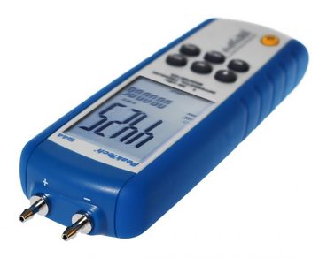 PeakTech Luftdruckmessgerät PeakTech 5144: Differenzdruck-Manometer ~ 0 bis 200 mBar ~ mit USB, 1-tlg.