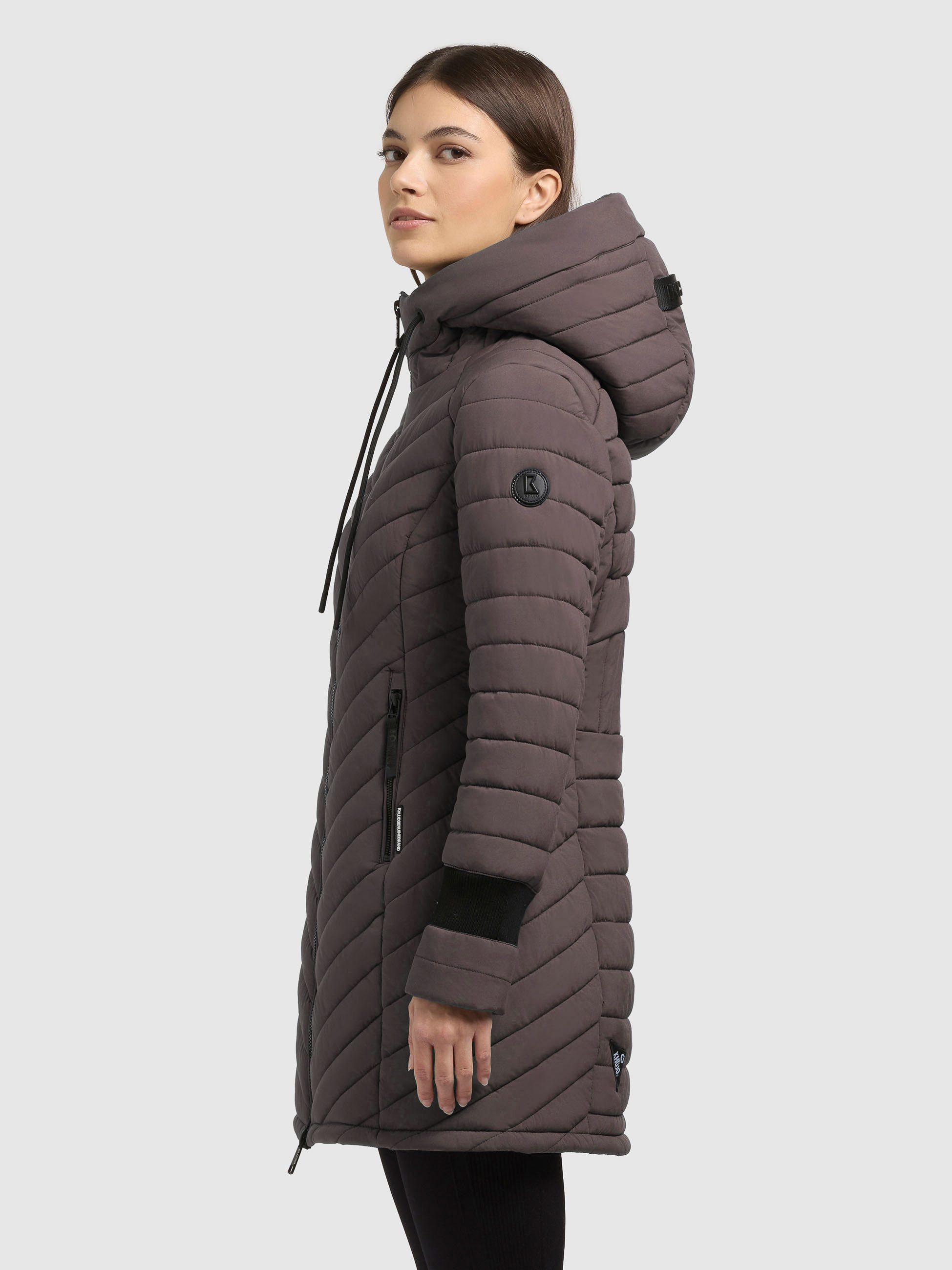 khujo Steppmantel NITA4 aus Steppware mit Polyester, lockere Passform