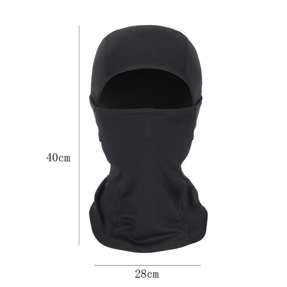 Blusmart Sturmhaube Unisex-Sturmhaube (Warme, atmungsaktive, winddichte Kapuze, antistatisch, Skimaske, elastische Motorradmaske) Outdoor-Sport, winddicht, Moto – Bild 3 von 5