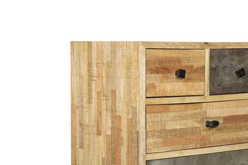INTERIA Home & Living Sideboard, Kommode 110cm YAMUNA Sideboard Schrank Holz Highboard