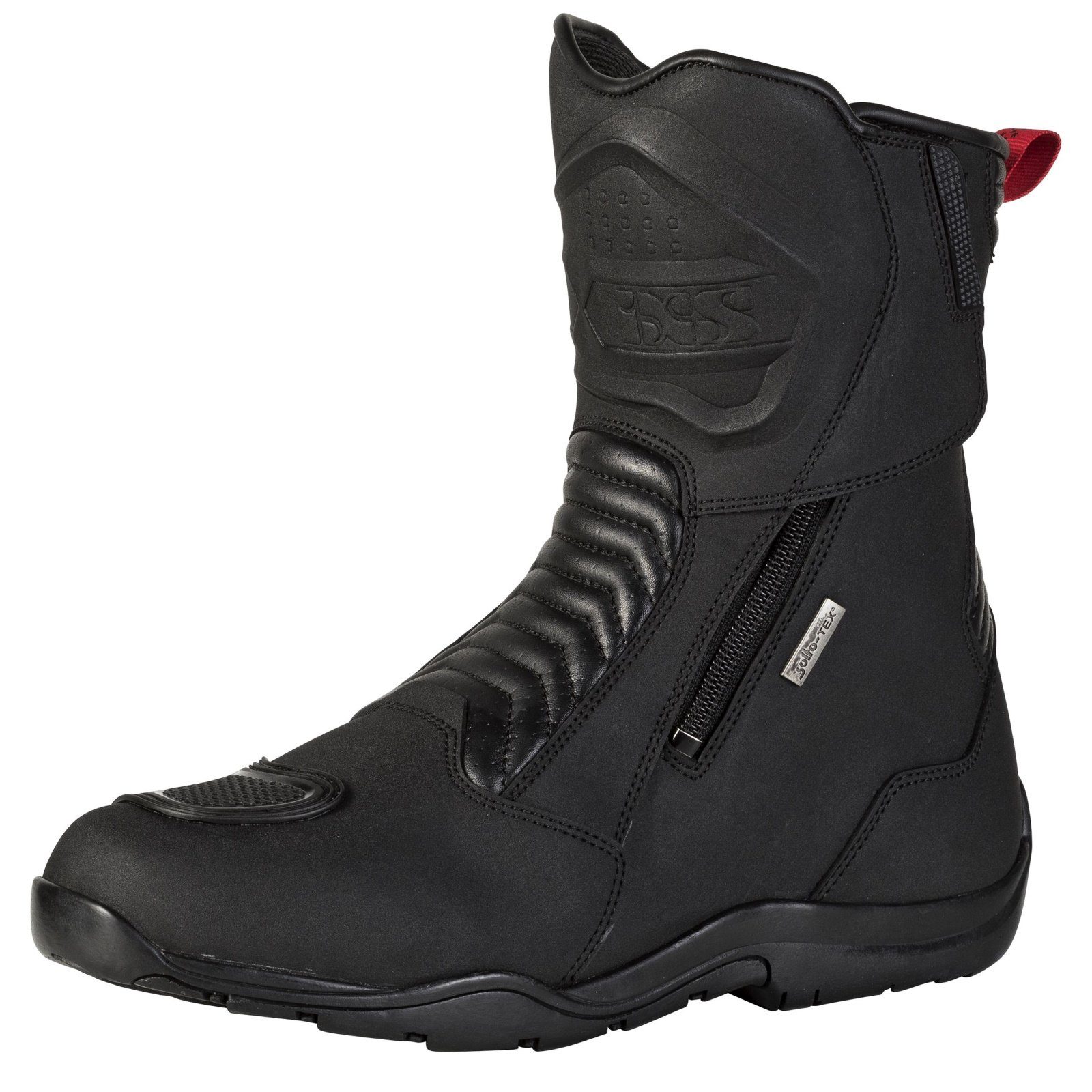 IXS iXS Pacego-ST Motorradstiefel schwarz 48 Motorradstiefel (Packung, Antistatische und Öl- und Benzinfeste Sohle)