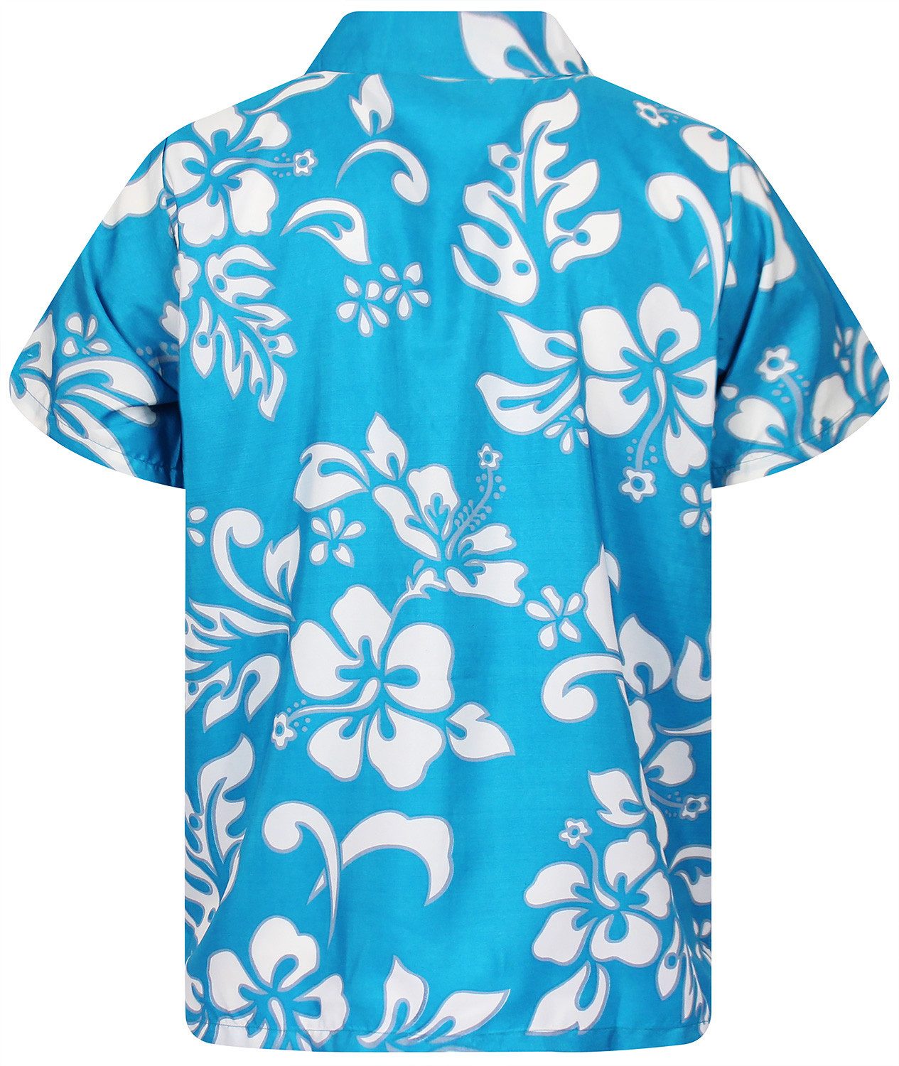 King Kameha Hawaiihemd Hibiscus Funky Hawaii-Hemd Herren Kurzarm Front-Tasc günstig online kaufen