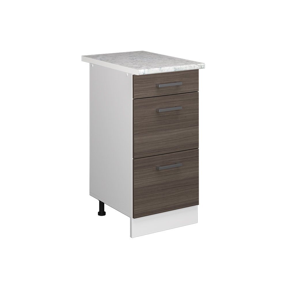 Vicco Schranksystem R-Line, Grau/Weiß, 40 cm günstig online kaufen