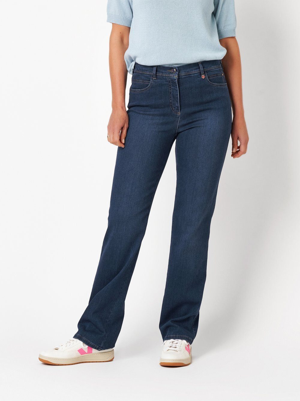 Relaxed by TONI Straight-Jeans Meine beste Freundin Slim in Straight-Fit