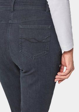 GOLDNER Bequeme Jeans Kurzgröße: Superbequeme Hose mit Bauchweg-Effekt