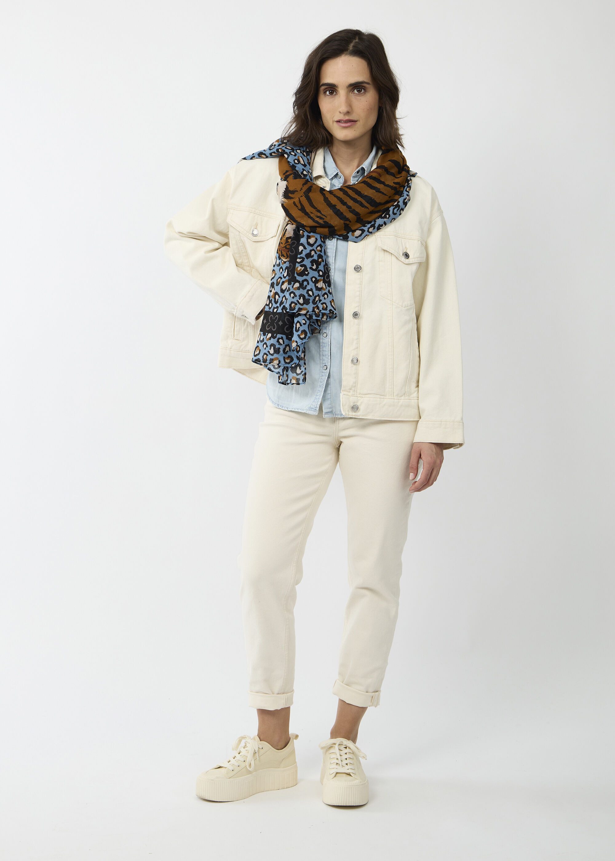 Codello Modeschal, (1-St), mit Leoparden-Muster und günstig online kaufen