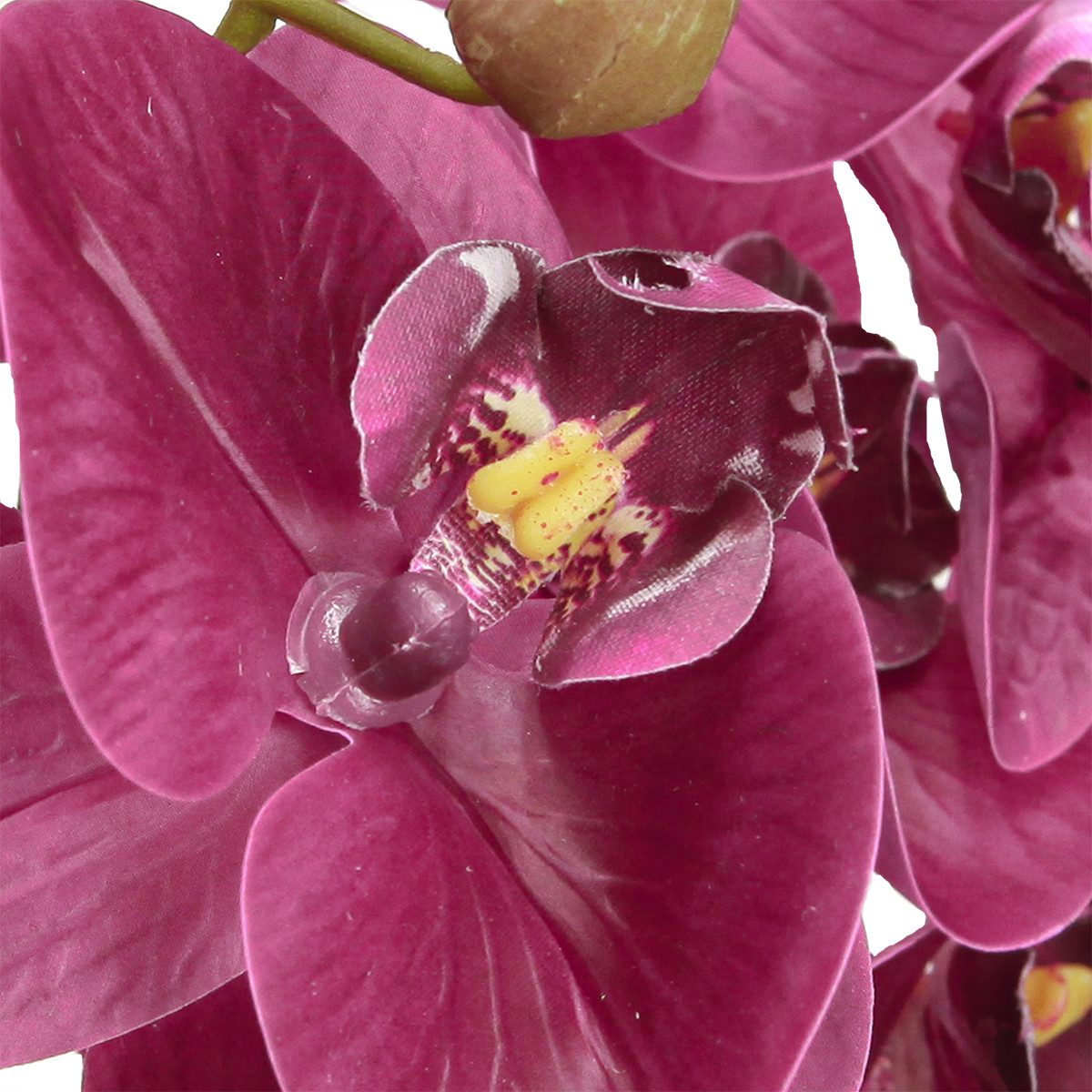 Kunstorchidee Künstliche Orchideen Lila Blumen Dekoration günstig online kaufen